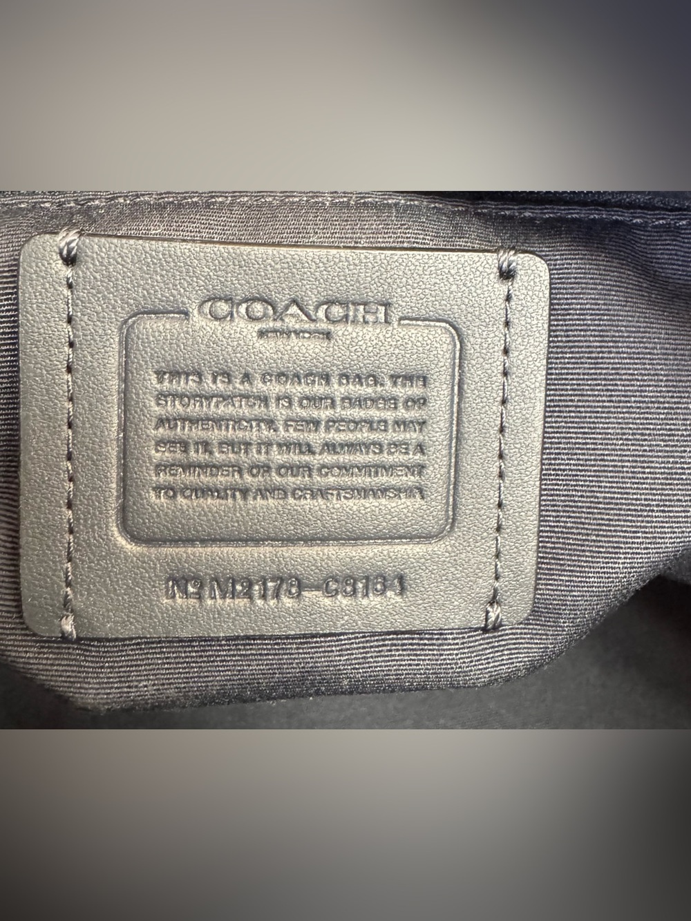 Coach Kleo Denim Carryall Tote - Picture 9 of 9